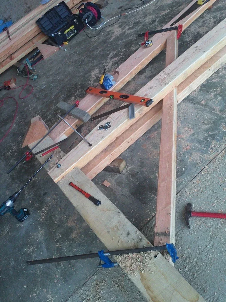 Montage d'une ferme
